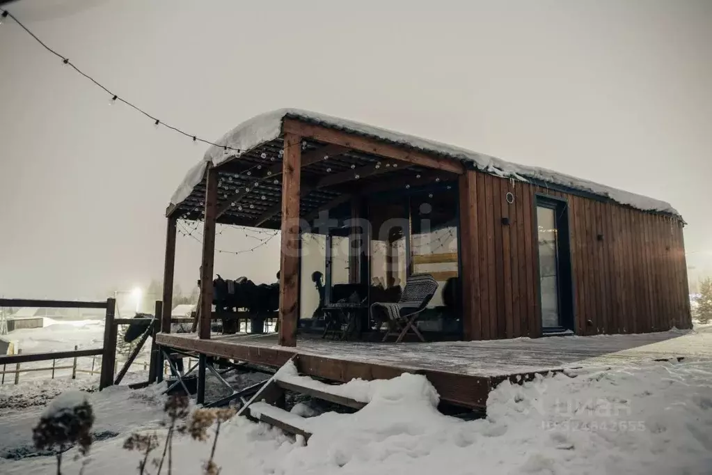 Дом в Кемеровская область, Новокузнецкий муниципальный округ, с. ... - Фото 1