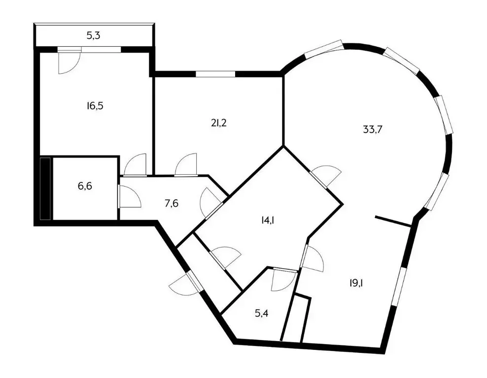 3-комнатная квартира: Краснодар, улица имени Дзержинского, 95 (129 м) - Фото 0