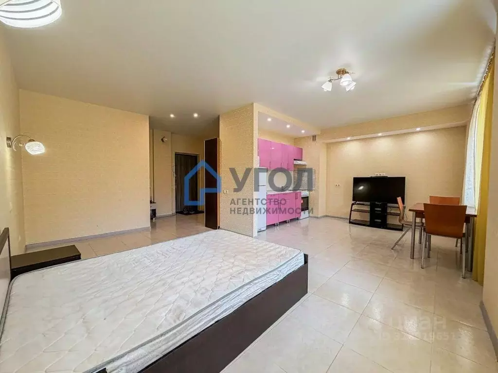 Студия Самарская область, Самара ул. Тухачевского, 40А (45.0 м) - Фото 1