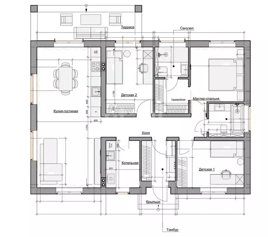 Дом в Курская область, Курск Цветная ул., 3 (95 м) - Фото 2