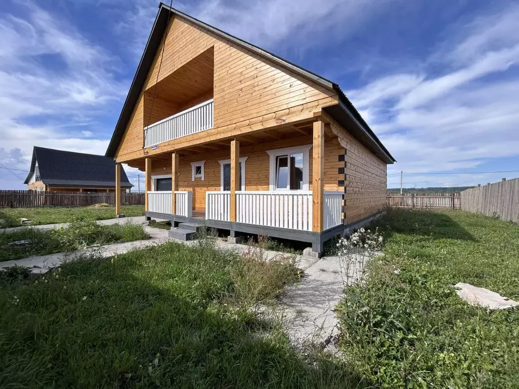 Дом в Иркутская область, Иркутский муниципальный округ, д. Куда пер. ... - Фото 0