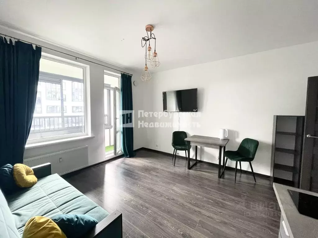 Студия Санкт-Петербург просп. Ветеранов, 196 (24.4 м) - Фото 1