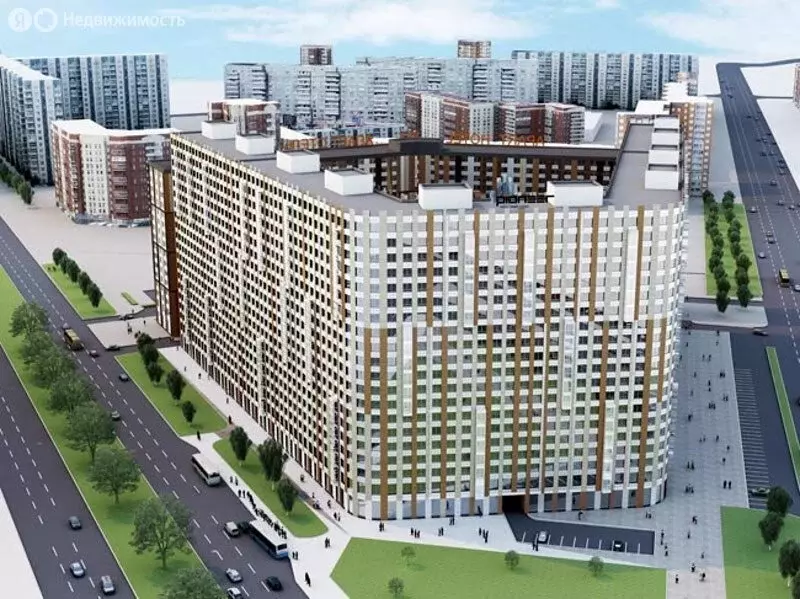 Квартира-студия: Санкт-Петербург, улица Хошимина, 16 (28.2 м) - Фото 1