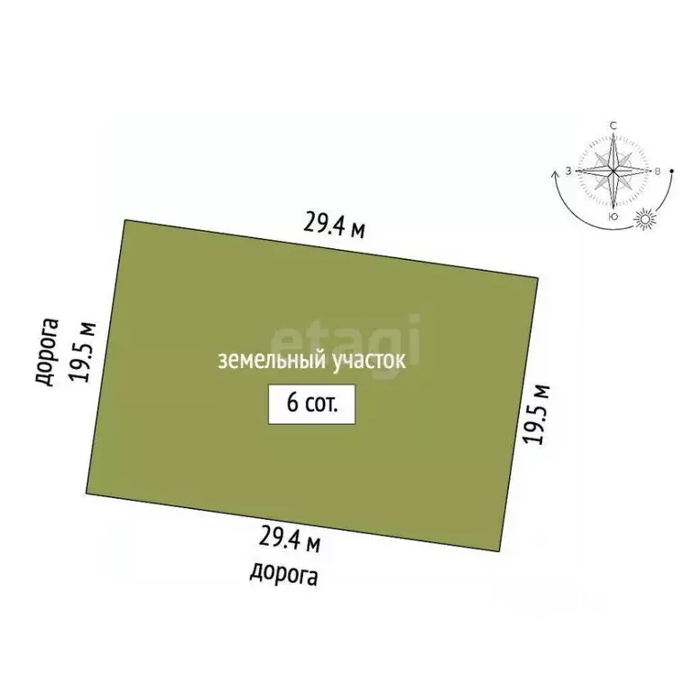 Участок в Крым, Ленинский район, Семисотское с/пос, с. Каменское ул. ... - Фото 2