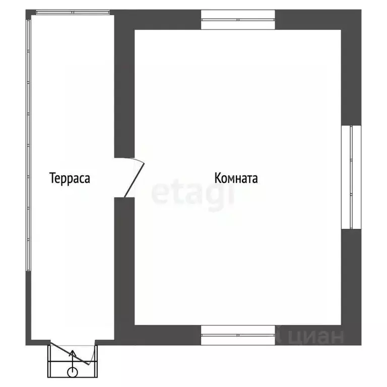 Дом в Московская область, Клин городской округ, Елочка СНТ 104 (36 м) - Фото 2