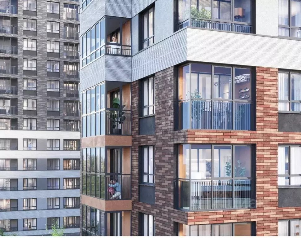 Студия Тверская область, Тверь ул. 2-я Красина, 64 (26.2 м) - Фото 2