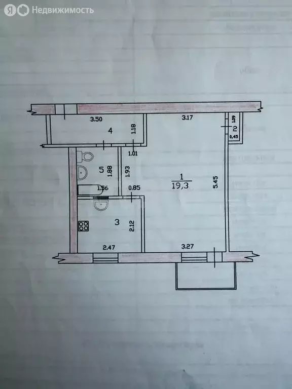 1-комнатная квартира: Казань, улица Академика Королёва, 4 (32 м) - Фото 1