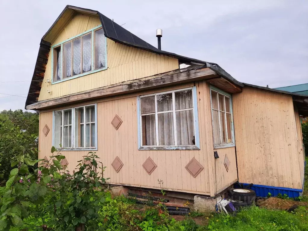 Дом в Пермский край, Кунгурский муниципальный округ, Строитель СНТ  ... - Фото 1