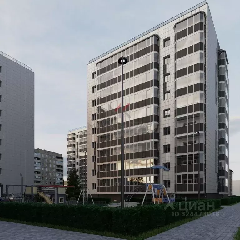 1-к кв. Хакасия, Абакан Трудовая ул., 93 (43.33 м) - Фото 1