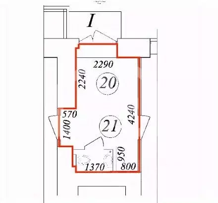 Помещение свободного назначения в Москва Нахимовский просп., 40 (12 м) - Фото 2