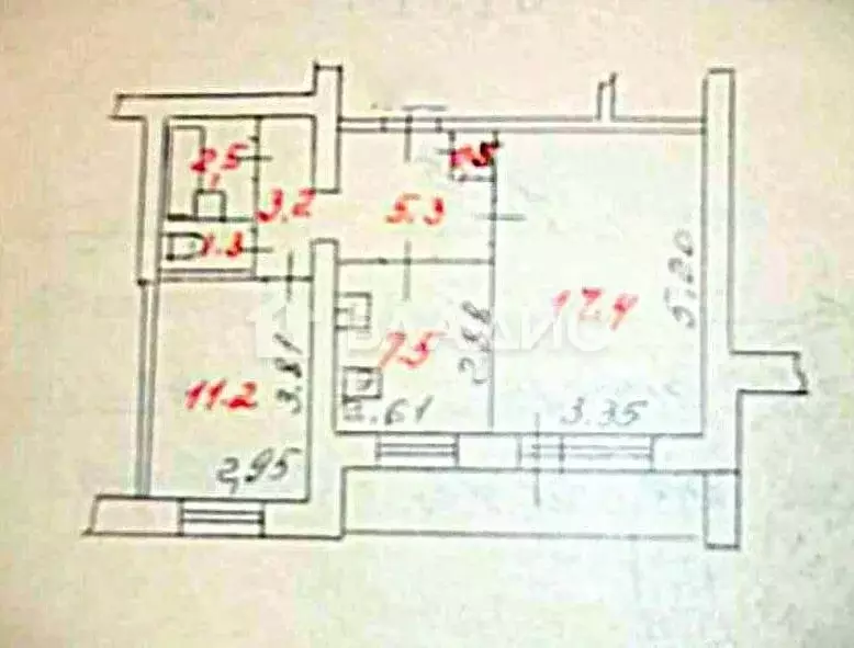 2-к кв. Карелия, Петрозаводск Ведлозерская ул., 18Б (48.9 м) - Фото 1