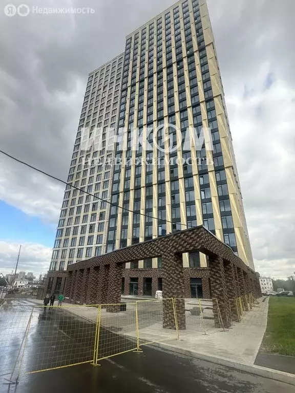 Квартира-студия: Москва, Нагатинская улица, 1с1 (29.9 м) - Фото 1