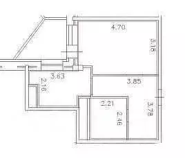 1-к кв. Воронежская область, Воронеж бул. Олимпийский, 6 (35.7 м) - Фото 1