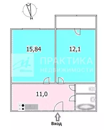 1-к кв. Московская область, Котельники Южный мкр, 11 (45.0 м) - Фото 1