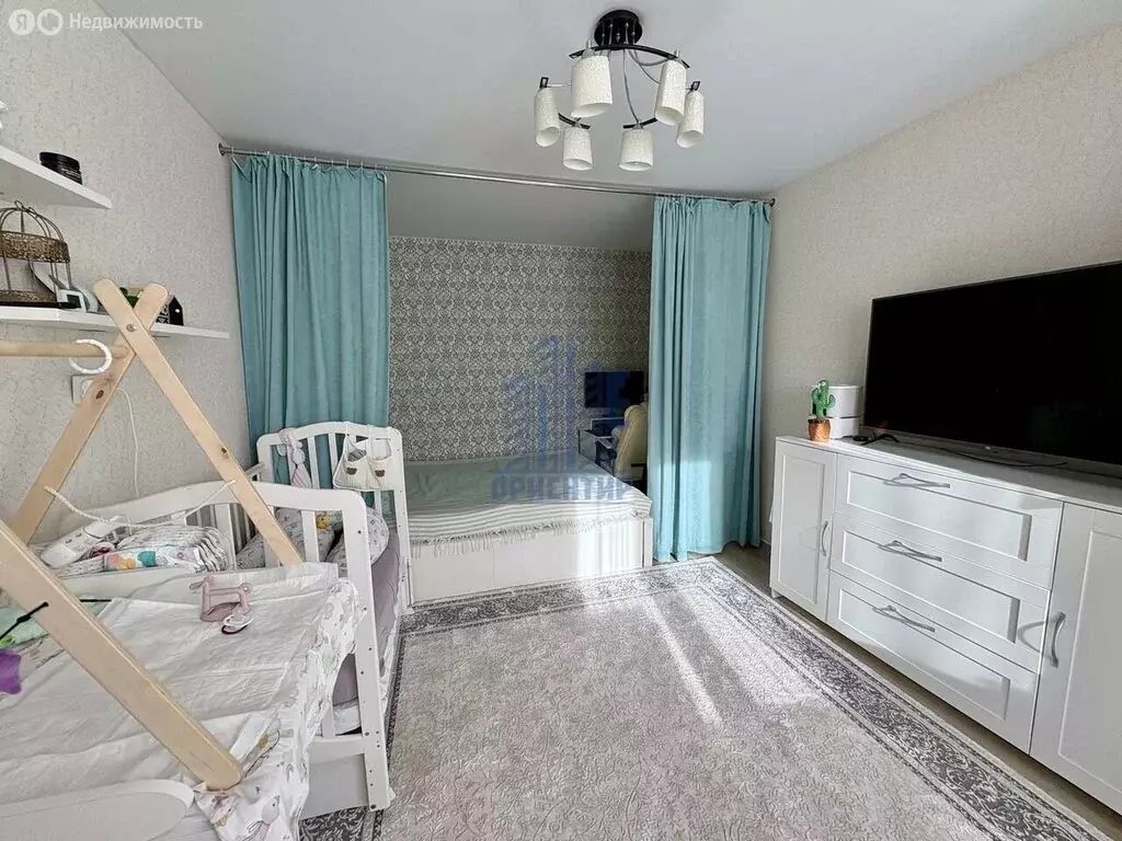 1-комнатная квартира: Чебоксары, улица А.В. Асламаса, 10 (43.5 м) - Фото 0