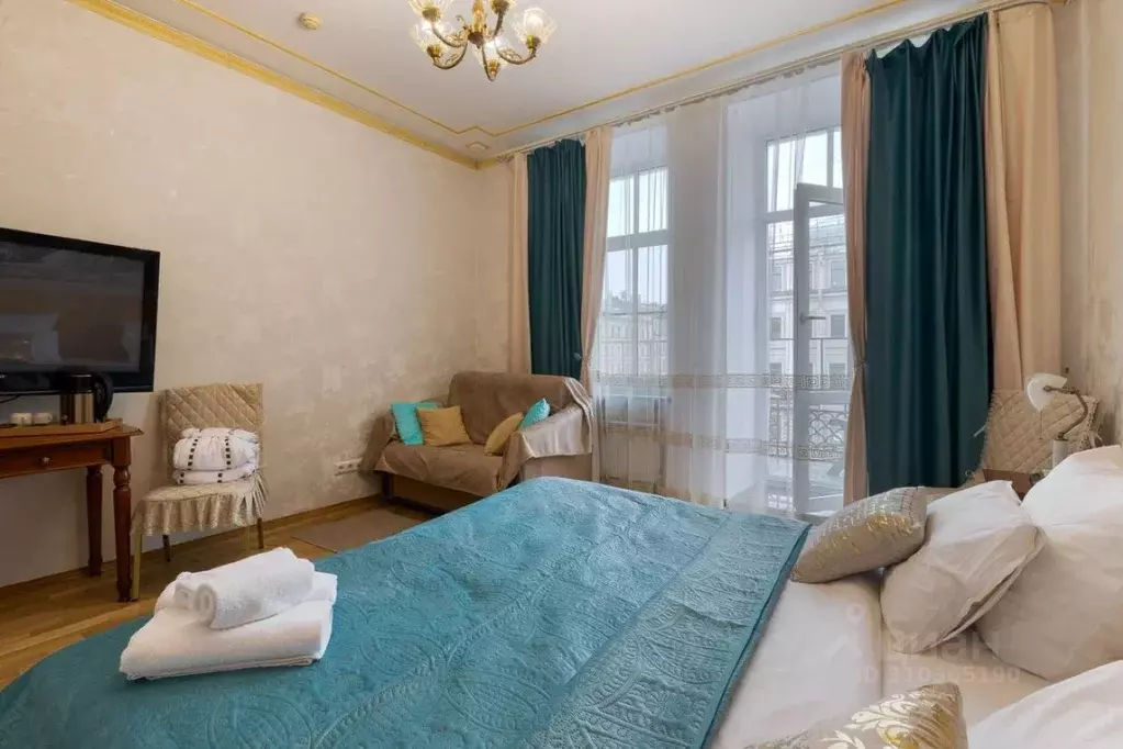 Комната Санкт-Петербург Невский просп., 96 (25.0 м) - Фото 1