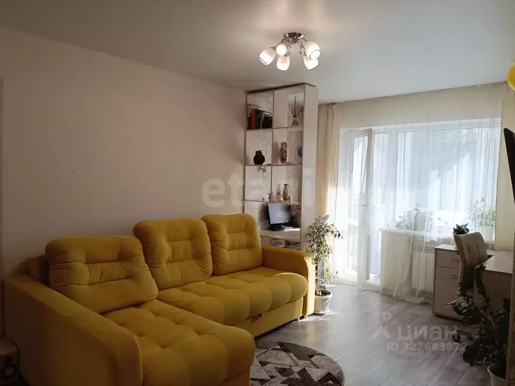 2-к кв. Омская область, Омск Московка мкр, ул. Молодогвардейская, 47/6 ... - Фото 2