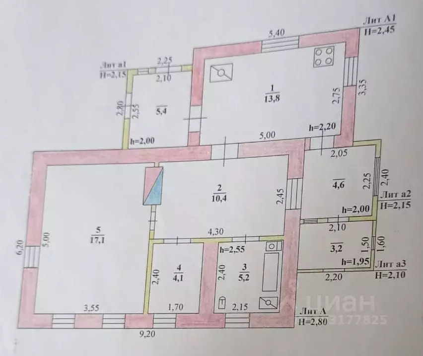 Дом в Липецкая область, Грязи ул. Степана Разина, 18 (59 м) - Фото 0