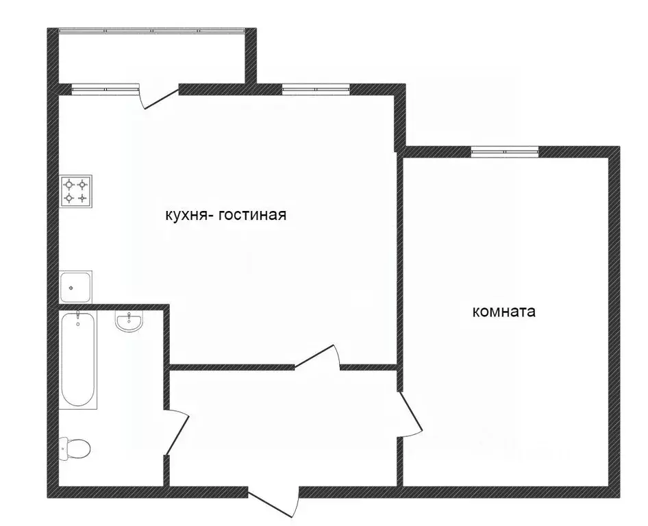 2-к кв. Вологодская область, Вологда ул. Челюскинцев, 58 (61.8 м) - Фото 1