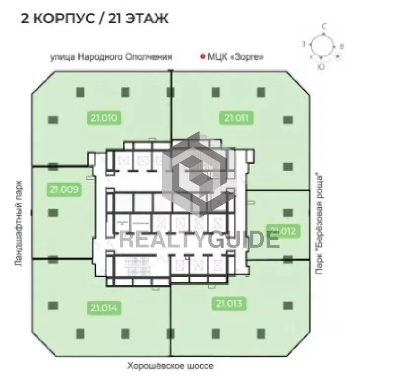Офис в Москва 3-й Хорошевский проезд, 10 (260 м) - Фото 1
