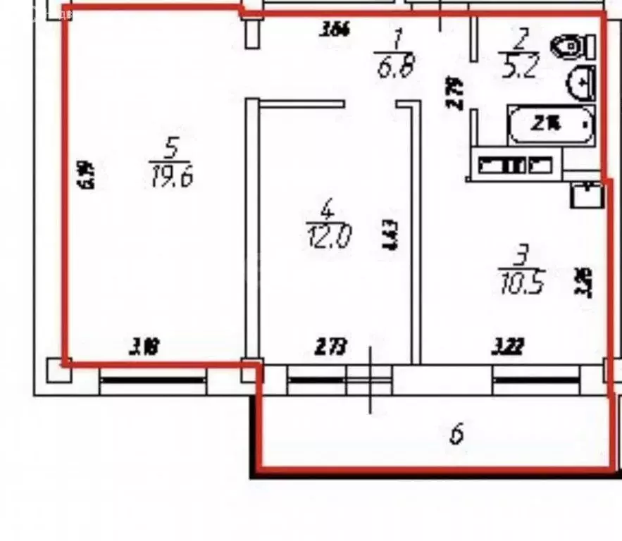 2-комнатная квартира: Иркутск, Култукская улица, 101/1 (60.8 м) - Фото 1