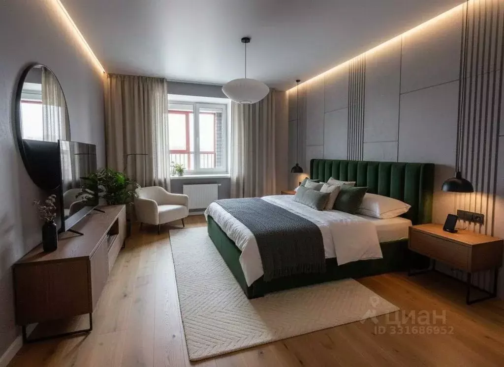 1-к кв. Татарстан, Казань ул. Лукина, 48Ж (45.0 м) - Фото 2