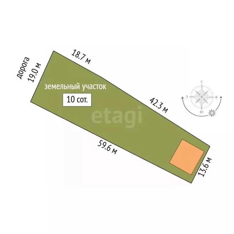 Участок в Кемеровская область, Кемерово Брестская ул. (12.0 сот.) - Фото 2