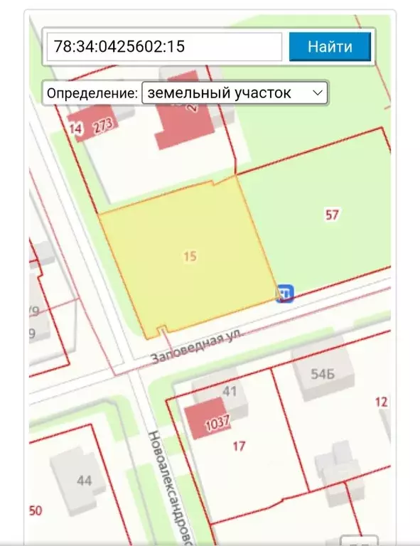 Участок в Санкт-Петербург Шувалово тер., ул. Новоалександровская (12.0 ... - Фото 0