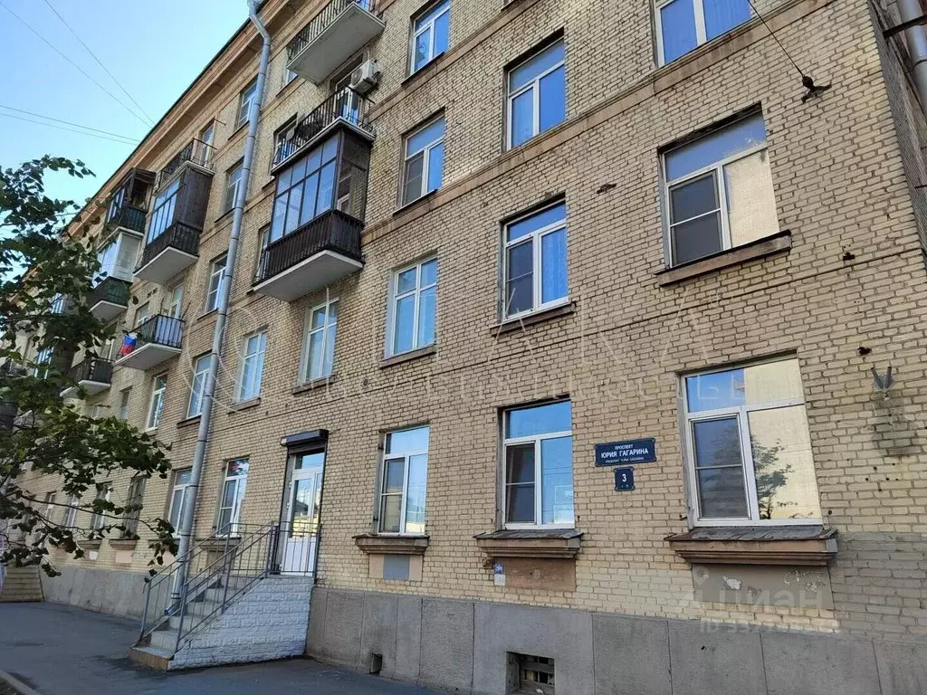 2-к кв. Санкт-Петербург просп. Юрия Гагарина, 3 (55.8 м) - Фото 1