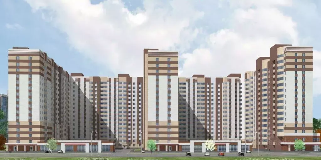 1-к кв. Тамбовская область, Тамбов ул. Чичерина, 7/1к3 (50.2 м) - Фото 1