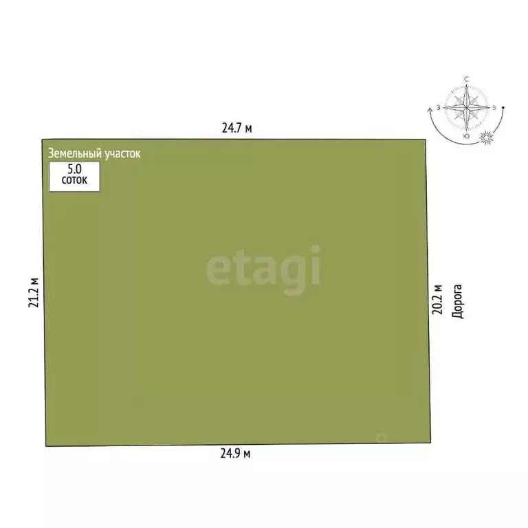 Участок в Ростовская область, Аксайский район, Щепкинское с/пос, ... - Фото 2