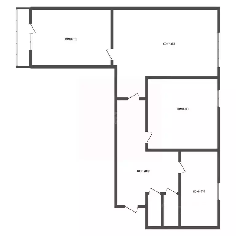 3-к кв. Воронежская область, Воронеж ул. Переверткина, 11 (60.0 м) - Фото 2