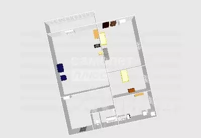 3-к кв. Ульяновская область, Ульяновск ул. Юности, 49 (52.4 м) - Фото 1