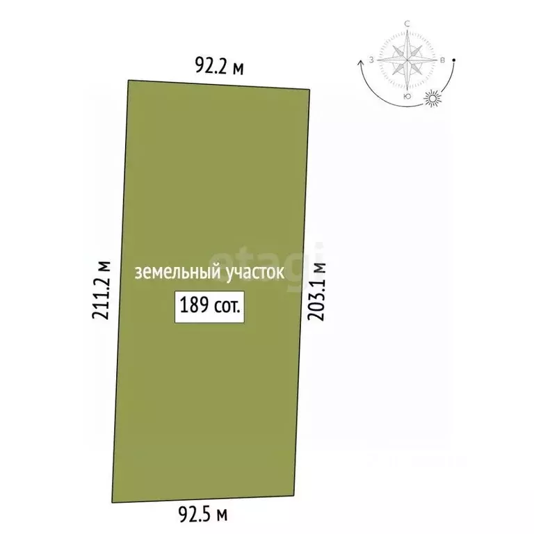 Участок в Севастополь Балаклавский р-н, Терновский муниципальный ... - Фото 2