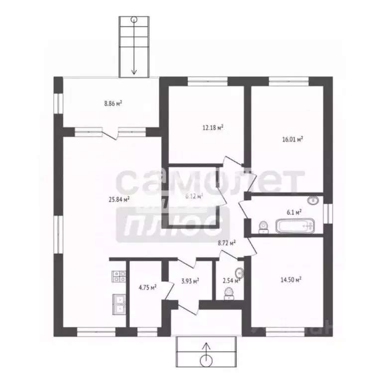 Коттедж в Челябинская область, Сосновский муниципальный округ, ... - Фото 2