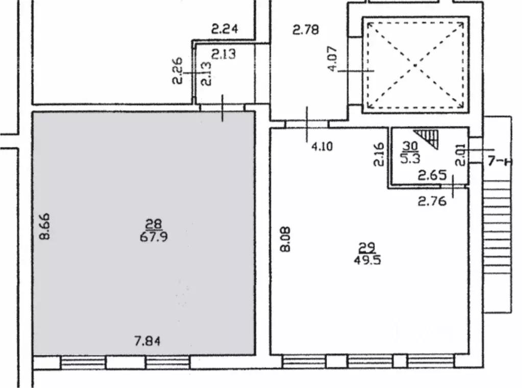 Склад в Санкт-Петербург ул. Коммуны, 67Ф (68 м) - Фото 1