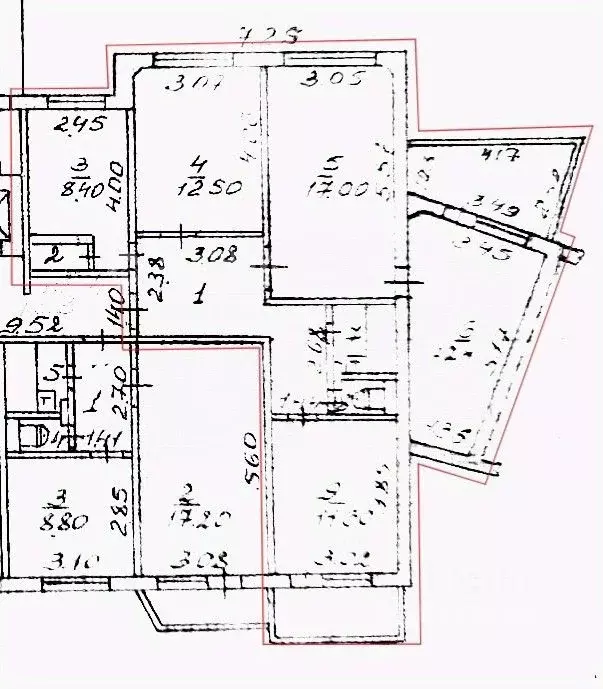 4-к кв. Чувашия, Чебоксары бул. Анатолия Миттова, 3 (77.8 м) - Фото 2