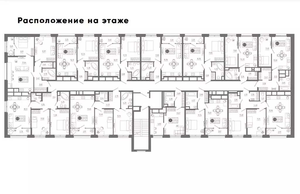 1-к кв. Тульская область, Тула Пряничная слобода ЖК, (31.85 м) - Фото 1
