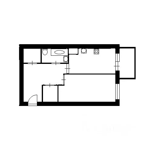 1-к кв. Санкт-Петербург Учительская ул., 18к1 (45.0 м) - Фото 0