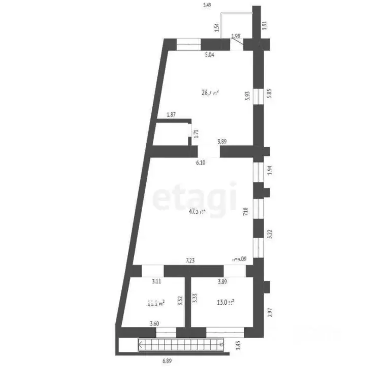 Помещение свободного назначения в Калужская область, Калуга Турынино ... - Фото 2