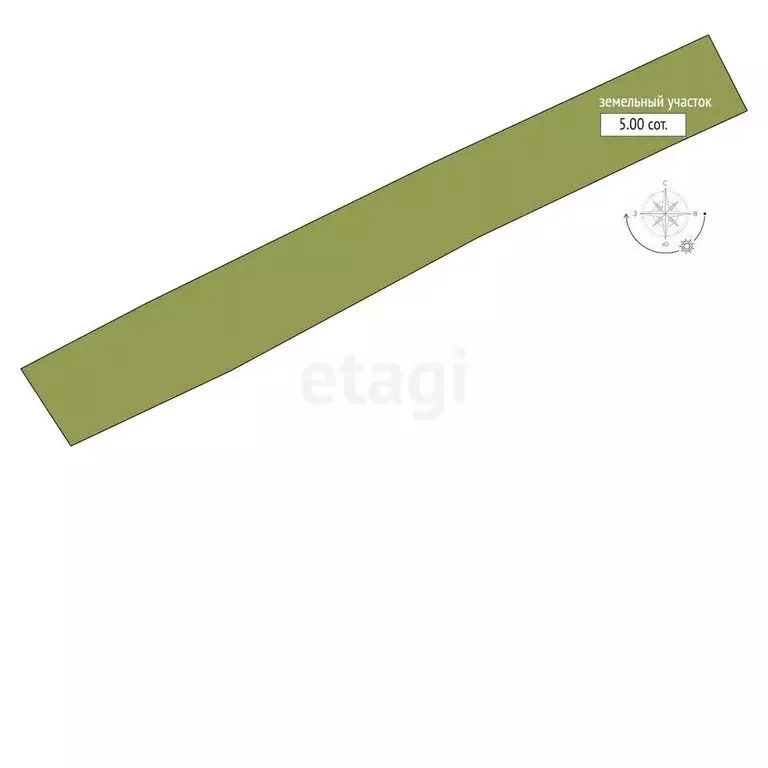 Участок в Кемеровский муниципальный округ, СНТ Берёзка 1 (5 м) - Фото 1