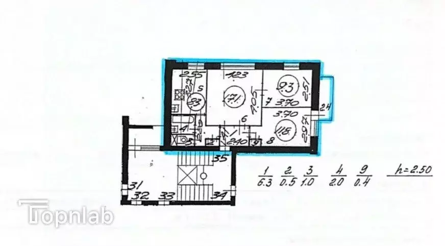 3-к кв. Санкт-Петербург просп. Народного ополчения, 225/37 (56.7 м) - Фото 2