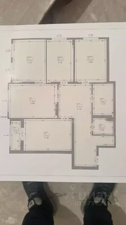 4-к кв. Дагестан, Махачкала ул. Ирчи Казака, 118А (151.0 м) - Фото 1