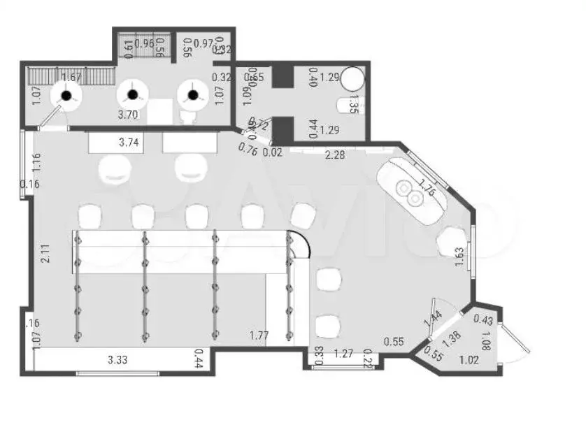 Сдам торговое помещение, 40.8 м - Фото 0