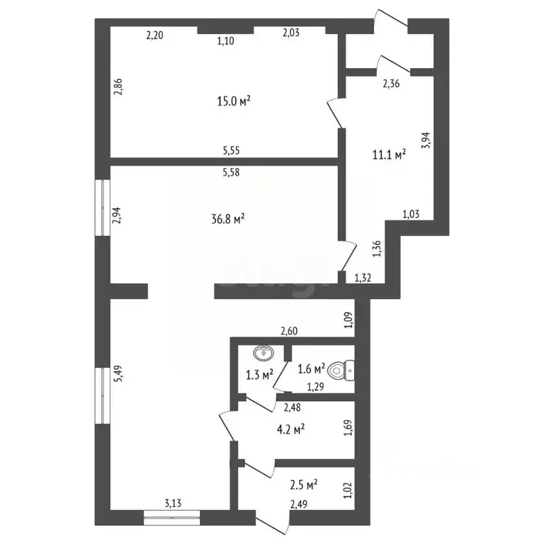 Помещение свободного назначения в Амурская область, Благовещенск ул. ... - Фото 2