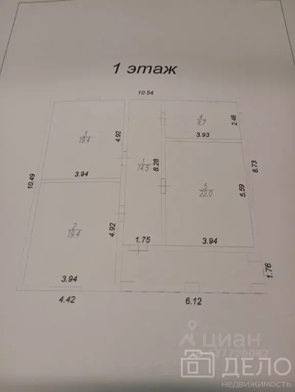 Дом в Рязанская область, Рыбновский муниципальный округ, д. Войнюково  ... - Фото 2
