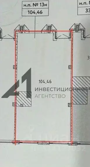 Торговая площадь в Тюменская область, Тюмень ул. Новоселов, 96 (104 м) - Фото 1