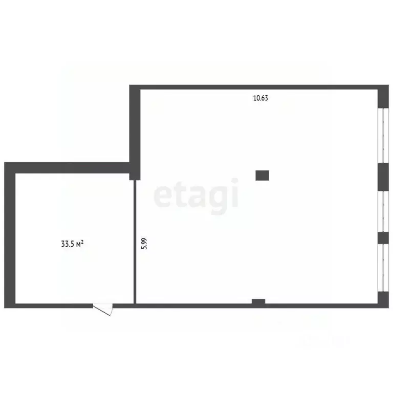 Помещение свободного назначения в Москва Северное Чертаново мкр, 1к1 ... - Фото 2