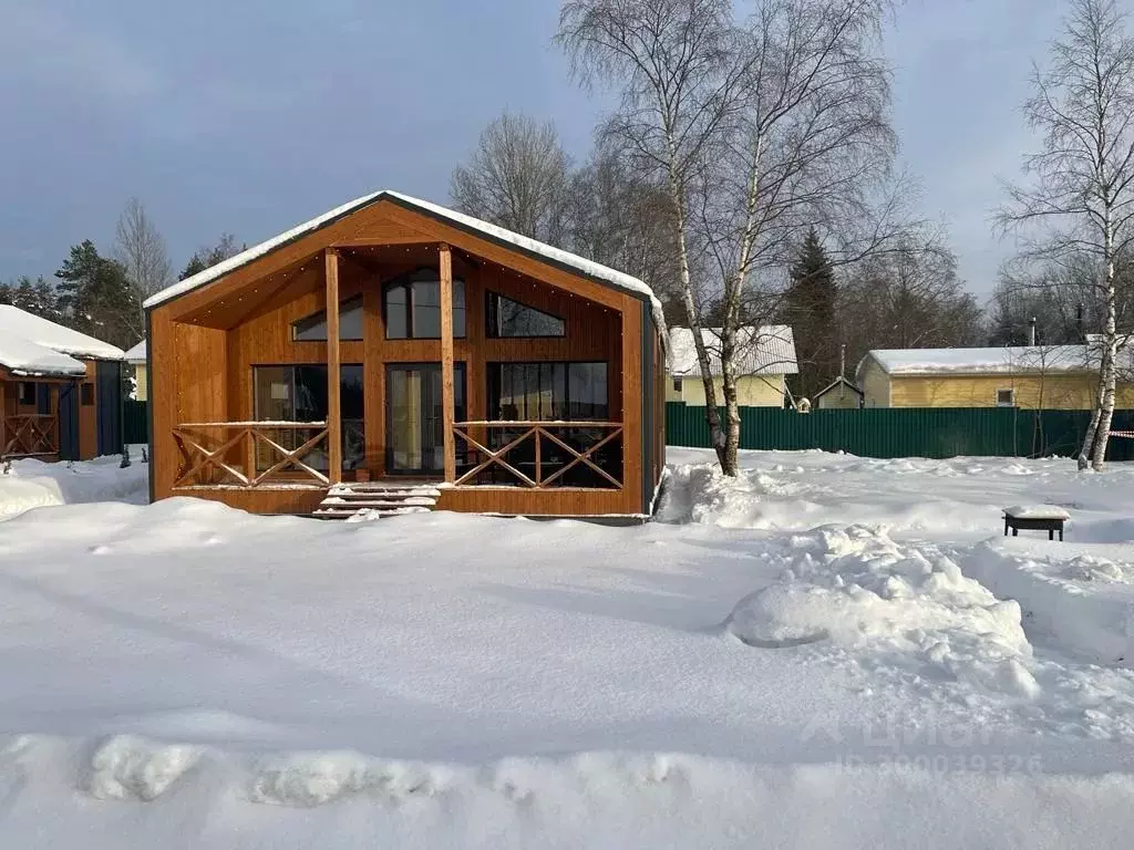 Дом в Ленинградская область, Приозерский район, Красноозерное с/пос, ... - Фото 0