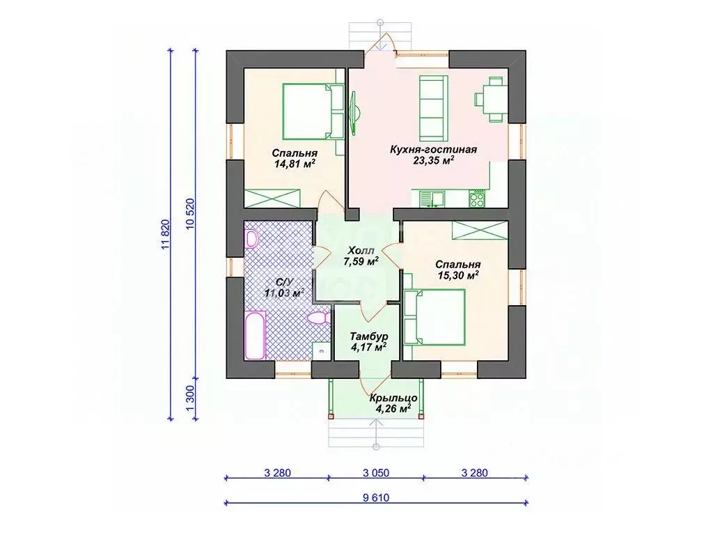 Дом в Марий Эл, Оршанский район, Марковское с/пос, д. Малая Каракша ... - Фото 2